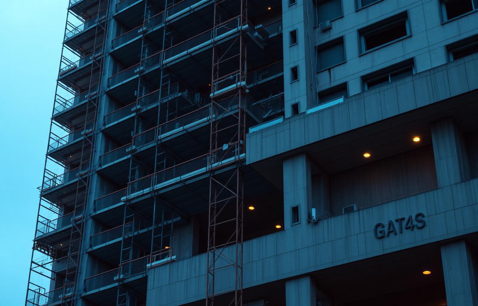 Replaceable image of an Australian construction facade under inspection